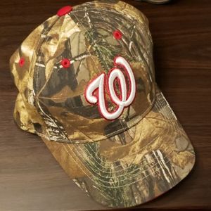 Nationals Camo baseball cap